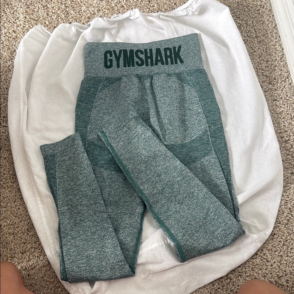 Gymshark Teal Performance Leggings